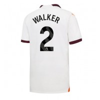 Billiga Manchester City Kyle Walker #2 Borta fotbollskläder 2023-24 Kortärmad